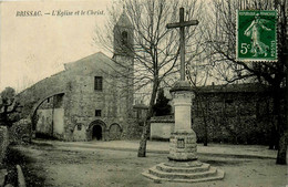 Brissac * La Place De L'église Et Le Christ - Other & Unclassified