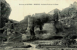 Minerve * Panorama Et Ancienne Porte Sur La Cesse - Other & Unclassified