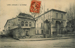 Lunel * Route Et Vue Sur Le Collège Communale * école - Lunel