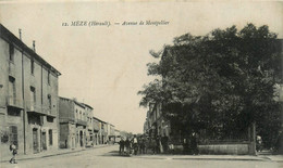 Mèze * Avenue De Montpellier * Villageois - Mèze