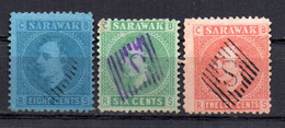 Sellos Nº 55/7 Sarawak - Sarawak (...-1963)