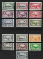 SIERRA LEONE 1938 - 1944 SET SG 188/200 (LIGHTLY) MOUNTED MINT Cat £150 - Sierra Leona (...-1960)