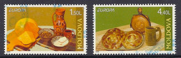 Moldova / Moldavia - 2005 Europa CEPT, Gastronomy, Traditional Food, Sweets, Complete Set - Fine Used - Moldavia