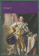 Great Britain UK £5 Five Pound Coin King George 111 - 2020 Royal Mint Information Card - 5 Pounds