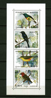 Mayotte ** N° 134 à 137 - Oiseaux - Hojas Y Bloques