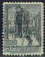 BELGIUM 1923 MI 185 U - Oblitérés