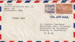 Cuba Old Cover Mailed - Lettres & Documents