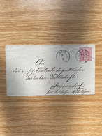 Sachsen Stempel "Aue" - Enteros Postales