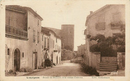 Lespignan * La Route De Béziers * Vue Sur Le Château - Other & Unclassified