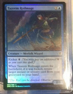 Magic The Gathering ZENDIKAR RISING FOIL TAZEEM ROILMAGE NEW MTG Sleeve Toploader - Autres & Non Classés