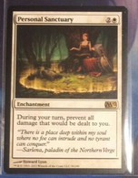 Magic The Gathering CORE 2012 PERSONAL SANCTUARY NEW MTG Sleeve Toploader - Autres & Non Classés