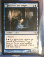 Magic The Gathering INNISTRAD 2x LUDEVIC'S TEST SUBJECT NEW MTG Sleeve Toploader (1 Pictured, You Get 2 Cards) - Autres & Non Classés