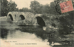 St Thibéry * Le Pont Romain * Pêche à La Ligne - Other & Unclassified