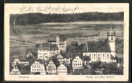 AK Altensteig, Kirche Und Altes Schloss - Altensteig