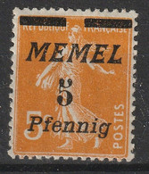 Memel Y/T 45 (*) - Ongebruikt