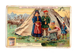 12920 " ANTICHI COSTUMI NORVEGESI-LAPPONI-DELLA SERIE N° 1040 DEL 1912 " - Liebig