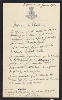 THUIN/ Marbaix-la-Tour - Lettre De Léon Gendebien 1910 (U834) - Manuscritos
