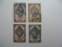 Fiscaux Lot   Stamp Duty   Roumanie  à Voir - Revenue Stamps