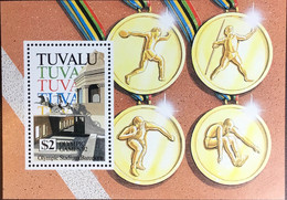 Tuvalu 1992 Olympic Games Minisheet MNH - Tuvalu