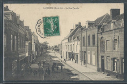 CPA 62 - Laventie, La Rue Paradis - Laventie