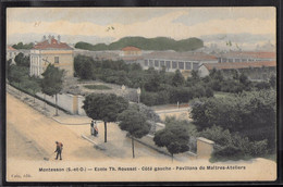 CPA 78 - Montesson, Ecole Théophile Roussel - Pavillons De Maîtres-Ateliers - Montesson