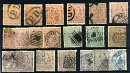 España Nº 131/3, 135/7. Año 1873 - Used Stamps