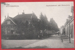 NL.- WINTERSWIJK. GASTHUISTRAAT Met ZIEKENHUIS. Uitgave G.J. Albrecht.. - Winterswijk