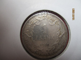 Belgique 1 Franc 1911 (flamand) - 1 Frank