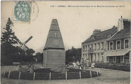 59   Cassel   -  Monument Historique De La Bataille De Cassel  En 1677 - Cassel