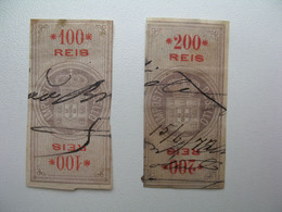 Fiscaux Lot   Stamp Duty   Steuermarken    Sellos Ficales  Selos Fiscais  Portugal     à Voir - Used Stamps