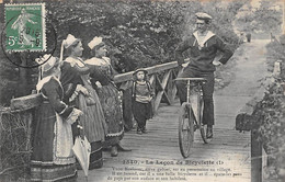 Thème:  Cyclisme.  La Leçon De Bicyclette Série De 6 Cartes  Edition Hamonic Saint Brieuc    (voir Scan) - Wielrennen