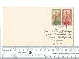 New Zealand Non Cachet FDC Wellington To North Hollywood Calif  Oct 1 1945....................(Box 5) - Cartas & Documentos