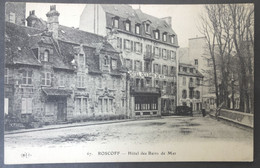 CPA 29 ROSCOFF - Très RARE Cliché - Hôtel Des Bains De Mer -  ELD 67  - Réf. P 72 - Roscoff