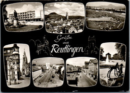13493 - Deutschland - Reutlingen , Mehrbildkarte - Gelaufen 1965 - Reutlingen