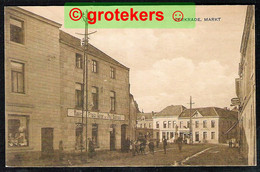 KERKRADE Markt Met Hotel Wilhelmina En De Kapperszaak Van Paul Bertrand Ca 1920 - Kerkrade