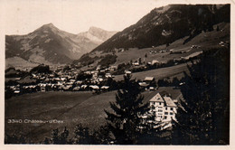 CPA - CHÂTEAU D'OEX - Vue Panoramique … - Château-d'Œx