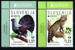 Slovenia 2021: Europa - Endangered National Wildlife. MNH** - 2021