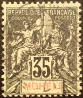 R2062/1110 - 1906/1907 - COLONIES FR. - MOHELI - N°9 ☉ - Used Stamps