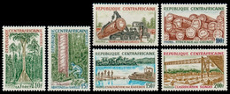1975 Central African Lumber Industry Set MH - Centrafricaine (République)