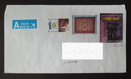 2021 Belgium To Canada Cover - Storia Postale