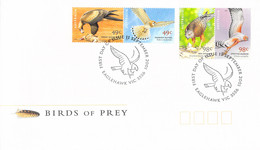 Australia FDC 2001 Birds Of Prey (LC29) - Adler & Greifvögel