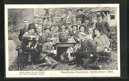 AK Schlüchtern, Abschieds-Kommers 1910 - Schluechtern