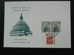 Carte Maximum Card Capitole Nordposta 1981 USA Ref 61505 - Cartoline Maximum