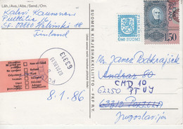 6653--AK--POSTIKORTTI    SUOMI  FINLAND    --PTUJ  YU - Cartas & Documentos