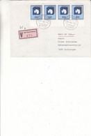 Allemagne - République Fédérale - Lettre De Valeur De 1982 - Oblit Bad Füssing - Antarctique - Valeur 17 Euros - Lettres & Documents