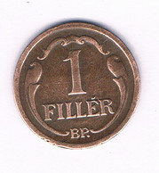 1 FILLER 1935 HONGARIJE /5990/ - Hongrie