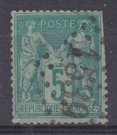 FRANCE - CACHET JOUR DE L'AN GC 1539 SUR 75 TYPE SAGE COTE 20 EUR - Gebruikt