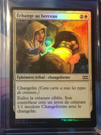 Magic The Gathering FRENCH DOUBLE MASTERS FOIL Echange Au Berceau NEW MTG Sleeve Toploader - Autres & Non Classés