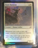 Magic The Gathering IKORIA FOIL SNARE TACTICIAN NEW MTG Sleeve Toploader - Autres & Non Classés