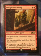 Magic The Gathering CORE 2021 CONSPICUOUS SNOOP NEW MTG Sleeve Toploader - Sonstige & Ohne Zuordnung